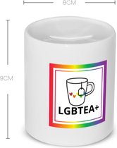 Akyol - pride cadeau mok Spaarpot - Lgbt pride - pride vlag - gay cadeau - gay pride accessoires - homo - lgbtq vlag - accessoires - koffie mok cadeau - mok met tekst - thee mok cadeau - 350 ML inhoud