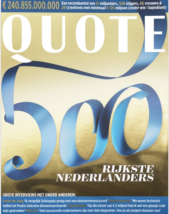 Quote 500 2023 - tijdschrift