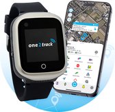 One2track Connect NEO Zilver - GPS horloge voor kinderen - GPS smartwatch met bel en videofunctie.