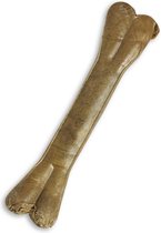 LOBO Geperste been met Pens 21cm - kauwsnack - hond - gevuld met pens