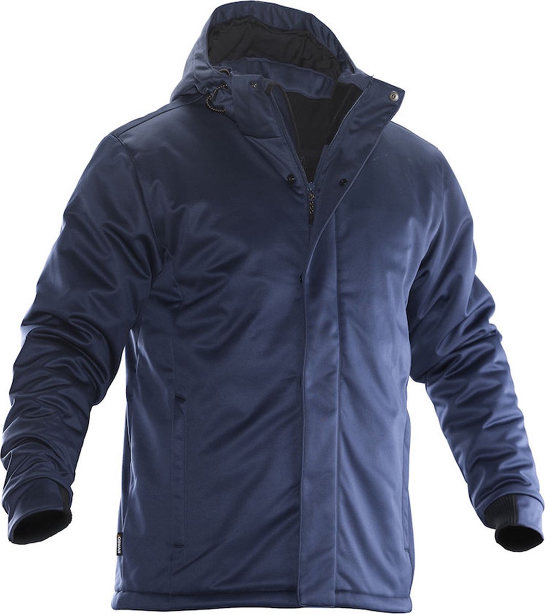 Jobman 1040 Winter Jacket Softshell 65104078 Blauw