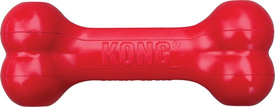 Kong Goodie Bone Medium 1 Pc - Jouet à Mâcher - 178 mm x 153 mm x 51 mm - Rouge