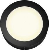 Philips Actea muurlamp -LED - Warm wit licht - Zwart