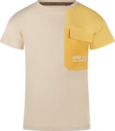Koko Noko R-boys 3 Jongens T-shirt - Off white - Maat 140