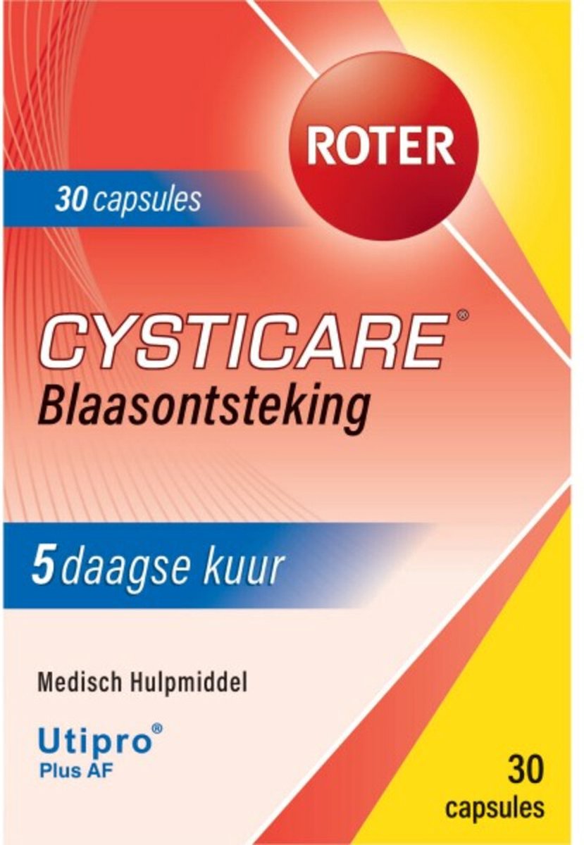 Roter Cysticare Utipro Plus AF - 5 daagse behandelingskuur bij blaasontsteking 