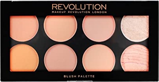 Foto: Makeup revolution ultra blush and contour blush palette odst n hot spice 