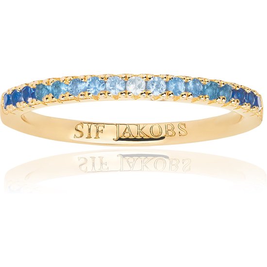Sif Jakobs sieraden Dames Dames ring 925 sterling zilver 56 Goud 32025537