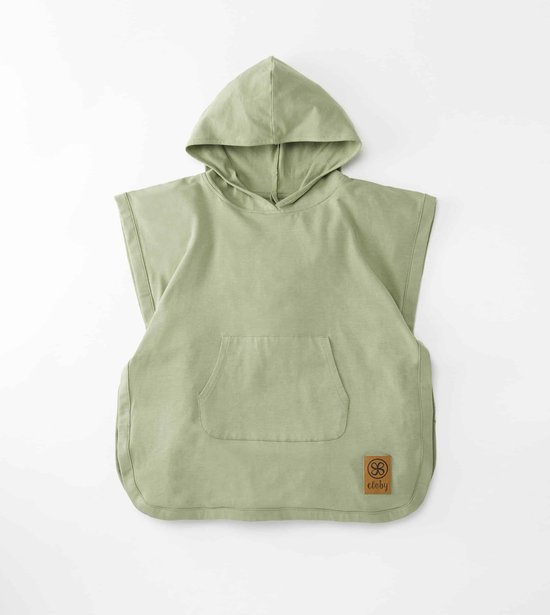 Cloby Poncho UV beschermend UPF 50+ Olive groen van Cloby — afbeelding 3