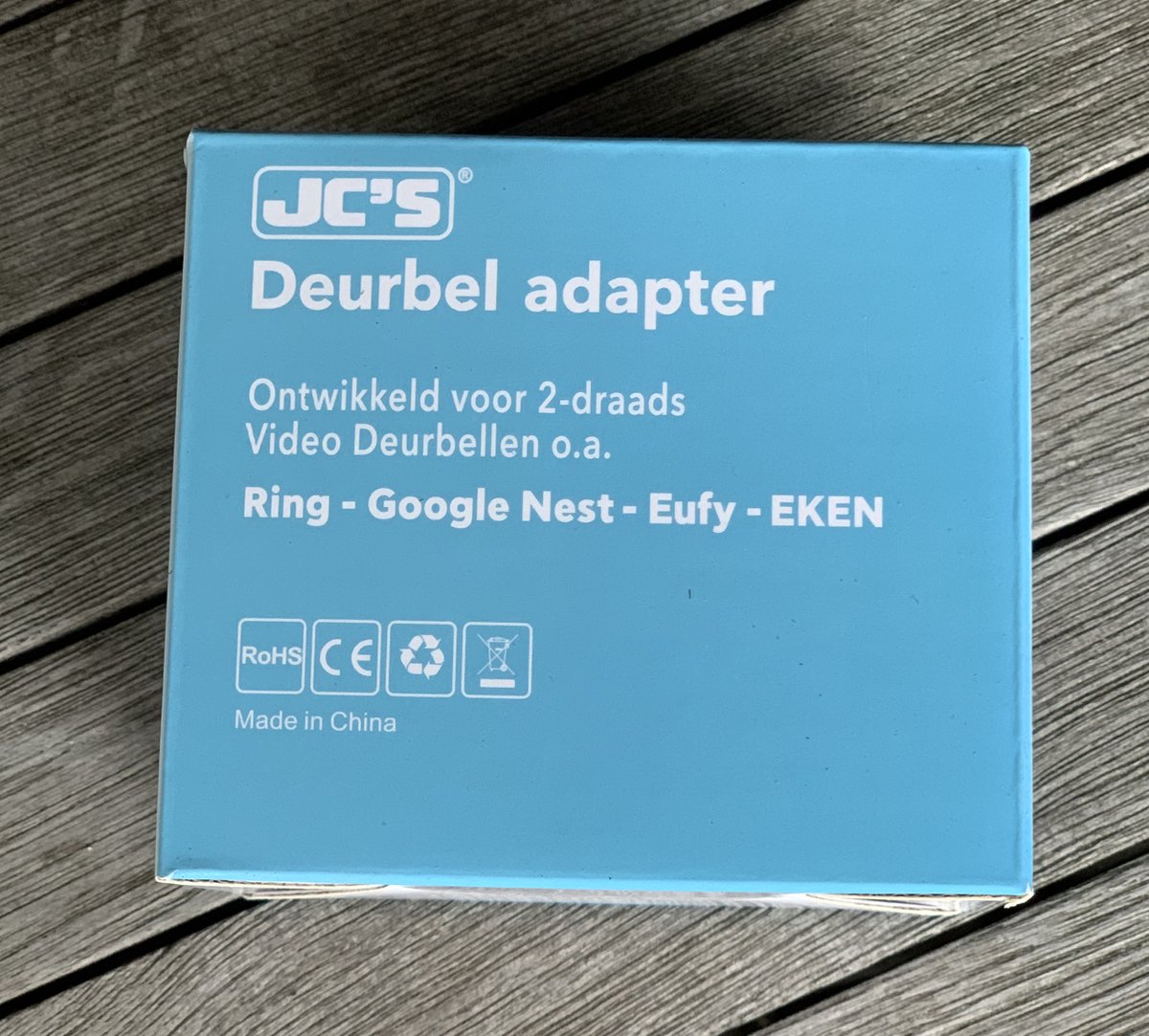 Afbeelding 3 van JC's - Transformator geschikt voor Eufy video deurbel - Adapter geschikt voor Eufy video deurbel - 24 volt - 5 meter kabel - deurbel adapter 24 volt