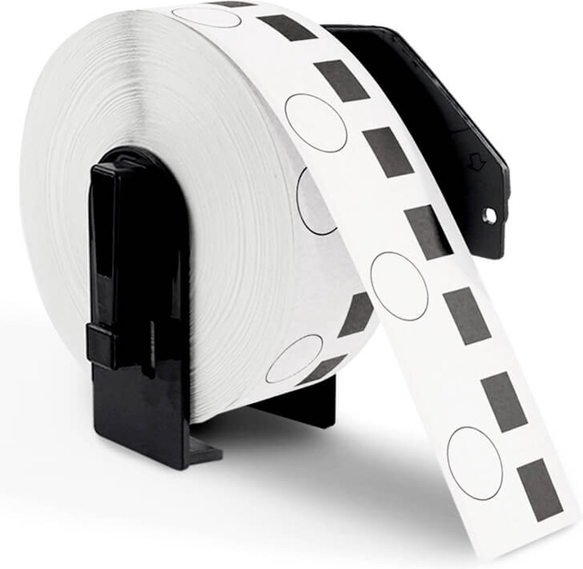 Brother DK-11218 compatibele labelrollen ø24 mm - 1000 etiketten per rol