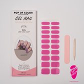 Pop of Color Amsterdam - Kleur: This is Pink - Gel nail wraps - UV nail wraps - Gel nail stickers - Gel nail foil - Nail stickers - Gel nagel wraps - UV nagel wraps - Gel nagel stickers - Nagel wraps - Nagel stickers