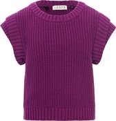 LOOXS 10sixteen 2332-5065-274 Meisjes Sweater/Vest - Maat 116 - Paars van 60% Cotton 40% acryl
