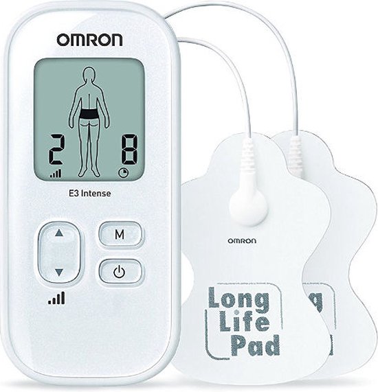 Omron TENS E3 Intense - Geavanceerde pijnverlichting- Wit