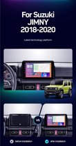 Android 10.0 Auto Stereo, Radio voor Suzuki Jimny 2019-2020 GPS Navigatie 9 Inch Head Unit MP5 Multimediaspeler Video-ontvanger met 4G / 5G WIFI DSP RDS FM Mirrorlink..