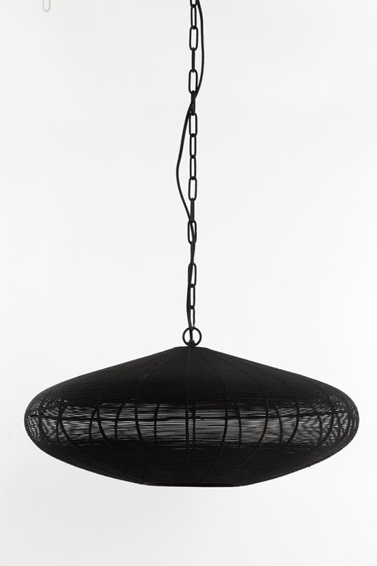 Light & Living Hanglamp Bahoto - 60cm - Mat Zwart