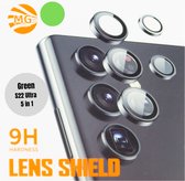 MG Camera lens protector Geschikt Voor Samsung Galaxy S22 Ultra - Groen