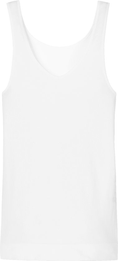 SCHIESSER Seamless Light dames tank top - naadloos hemd - wit - Maat: XXL