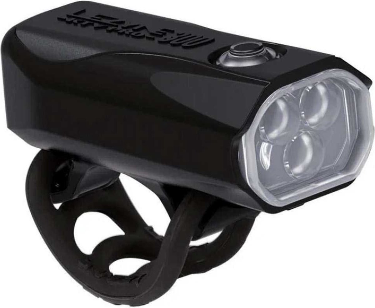 Lezyne KTV Drive Pro 300+ Voorlamp - Fietsverlichting - Fietslicht voor - USB oplaadbaar - Waterdicht - 100 branduren - 300 lumen - Zwart - Lezyne