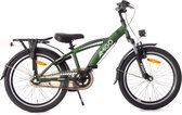 AMIGO Roady Jongensfiets 20 Inch - Kinderfiets voor 6 tot 8 Jaar - 110-125 cm - 3 Versnellingen - Groen