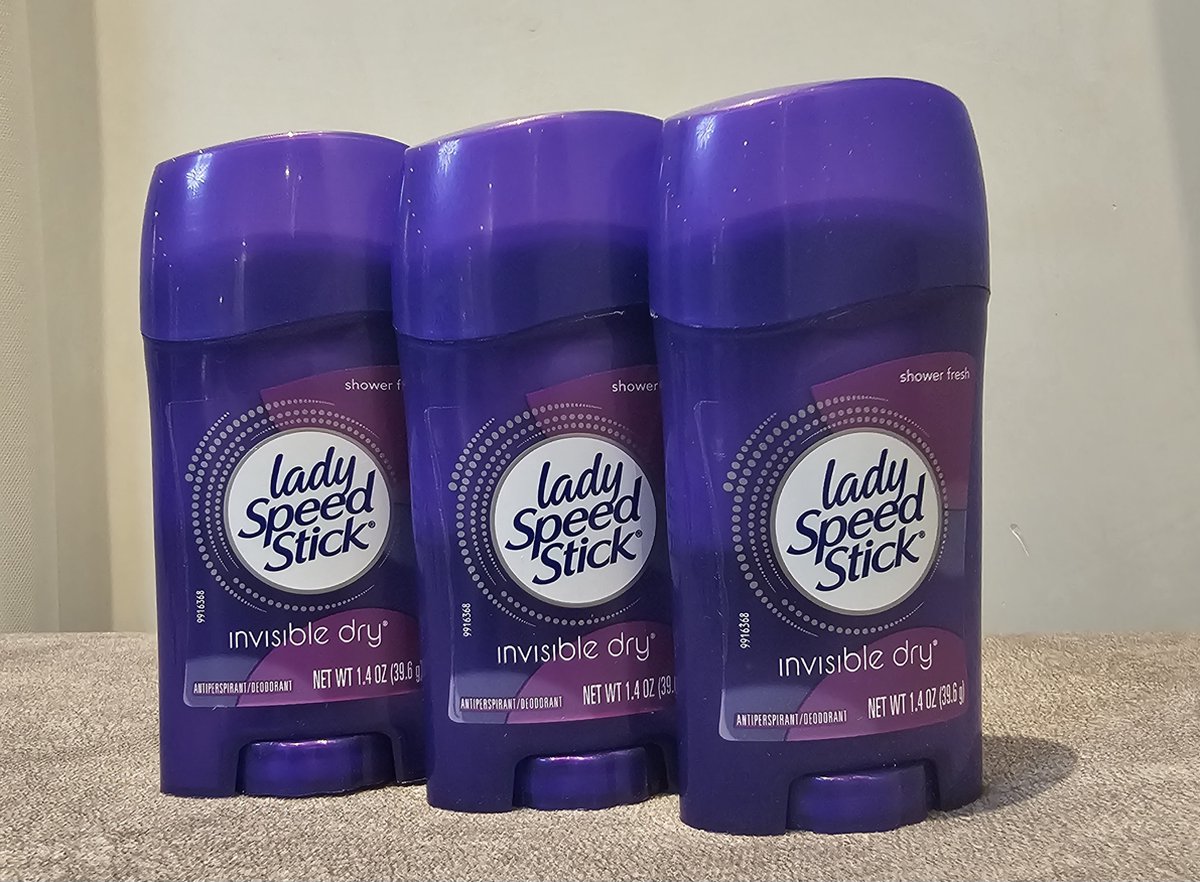 Goedkoopste Lady Speedstick Invisible Dry - Shower Fresh 3x 39.6g