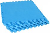 Gorilla Sports Vloermatten Blauw - 8 stuks - Bescherming - 8 stuks - 2,88 m2 - Puzzel mat