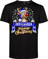 T-shirt Heerenveen | Foute Kersttrui Dames Heren | Kerstcadeau | SC Heerenveen supporter | Zwart | maat L