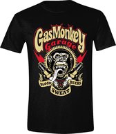 Gas Monkey Garage Lightening Sparkplug Men's Black T-Shirt - XL