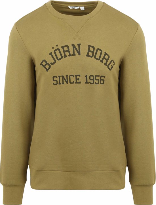 Bjorn Borg - Essential Sweater Groen - Heren - Maat M - Regular-fit