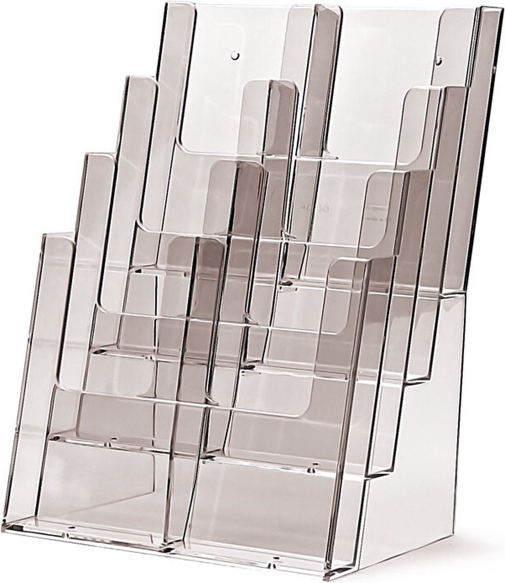 Taymar® Folderhouder Balie/Wand 8x DL Portrait - 4C230