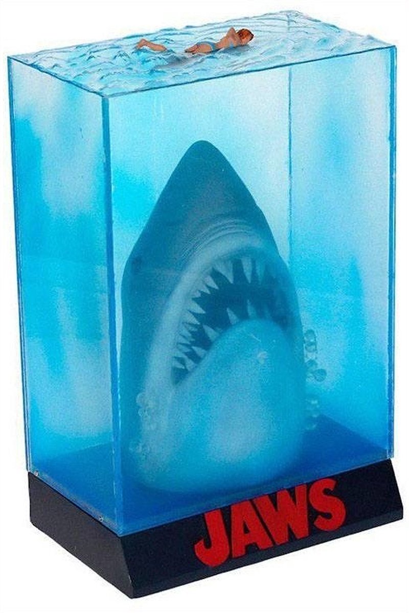 SD Toys Jaws: 3D Movie Poster 10 inch Statue decoratie thumbnail 3