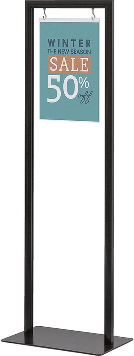 Syna Poster Display Swing A4 - Syna SWSDA4 Zwart