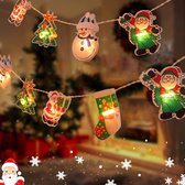 Kerstverlichting van 20 stuks kerstfiguren - 2,5M lang led verlichting - hoog kwaliteit