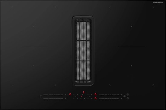 Inventum IKA8045 Inductiekookplaat - 80 cm - 1- of 2-fase met afzuiging