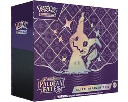Pokemon scarlet & violet paldean fates elite trainer box