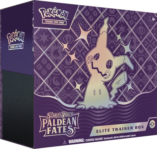 Pokémon Scarlet & Violet Paldean Fates Elite Trainer Box - Pokémon Kaarten
