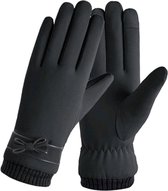 handschoenen winter - dames - Touchscreen - zwart - one-size - windproof - waterproof - gloves for winter - handschoenen verwarmd