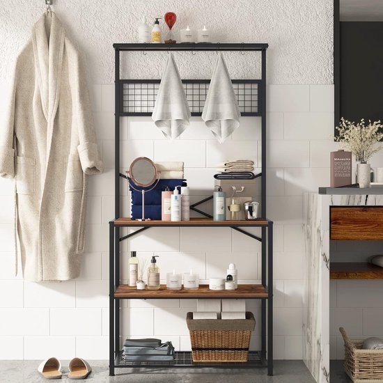 Meuble De Rangement Cuisine, Étagère De Cuisine À 3 Niveaux Pour Boulanger  Etagère De Rangement Utilitaire