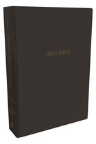 NKJV, Journal the Word Bible, Leathersoft, Black, Red Letter, Comfort Print