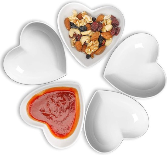 LOVECASA, 6pcs x 280 CC Ceramic Dish Baking Mould, Baking Dish for