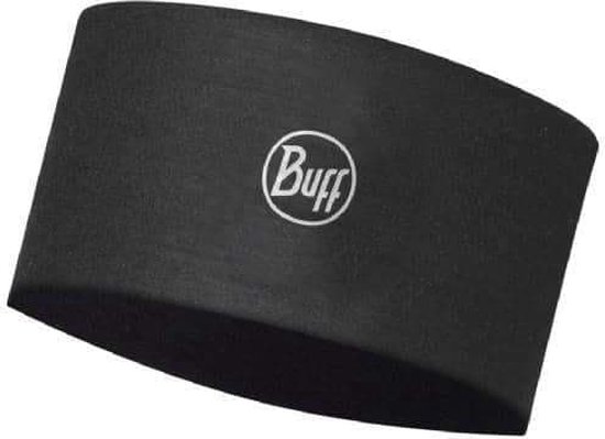 BUFF® Coolnet Uv+ Headband Solid Black - Hoofdband