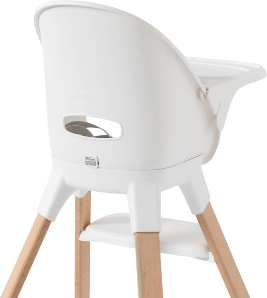 Chaise haute, pliable peu encombrante, pour bébé et enfant, bois