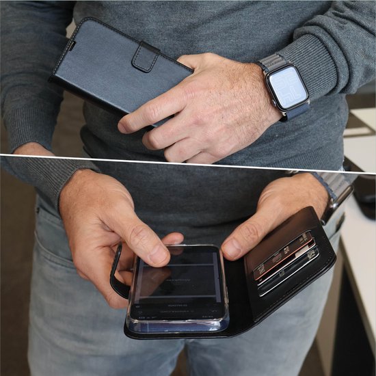 Valenta 584418 coque de protection pour téléphones portables 17 cm (6.68") Étui avec portefeuille Noir