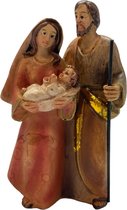 Kerststal Josef, Maria en kindeke Jezus 7 cm hoog