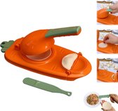 Livano Dumplings Machine - Raviolimakers - Ravioli - Dumpling Maker Set - Dumpling Vorm - Snijder - Pastei - Empanada - Uitsteker - Rood