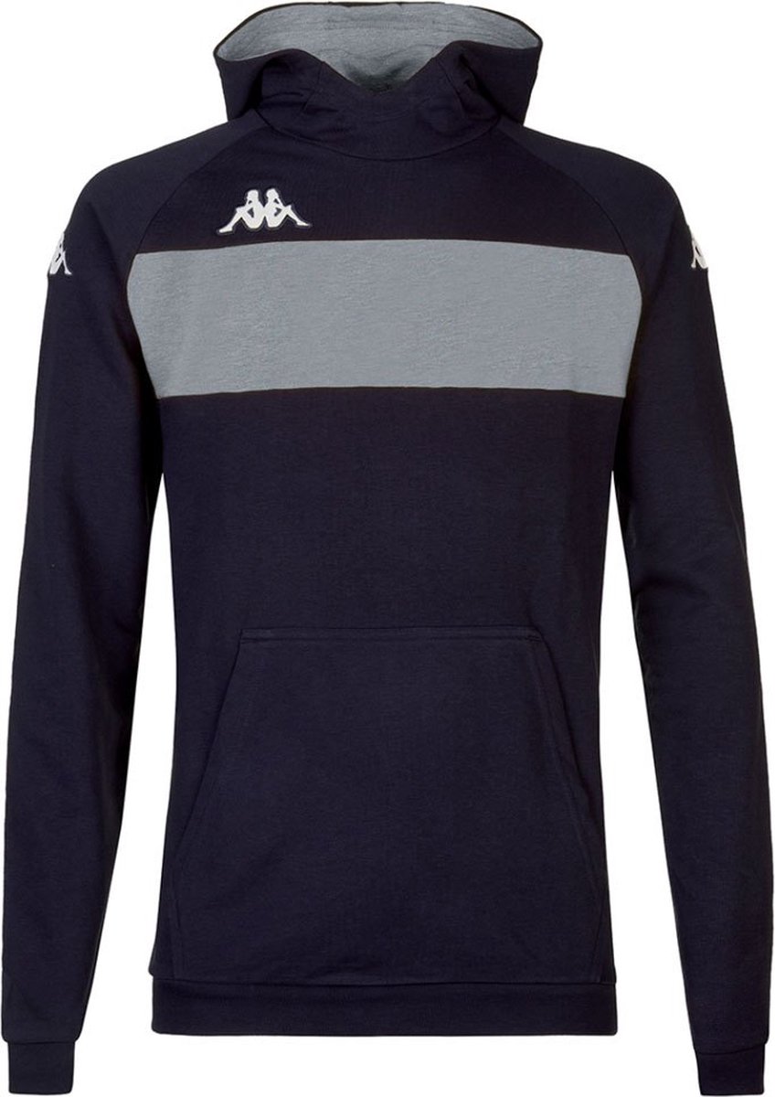 Kappa Daccio Sweatshirt Met Capuchon Man Grijs