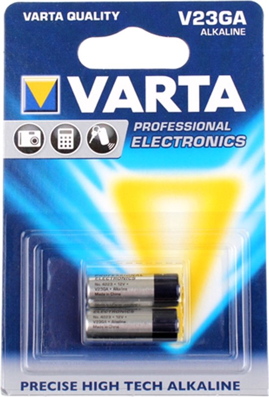 Varta - V23ga Alkaline 12v Blister De 2 Piles - 4223101402