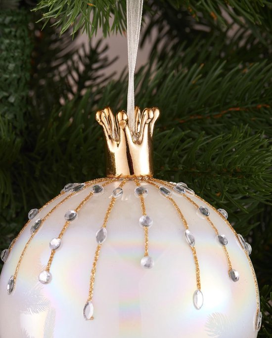 BRUBAKER 36-Delige Set Kerstballen Met 3 Cm Boomballen - Met De Hand