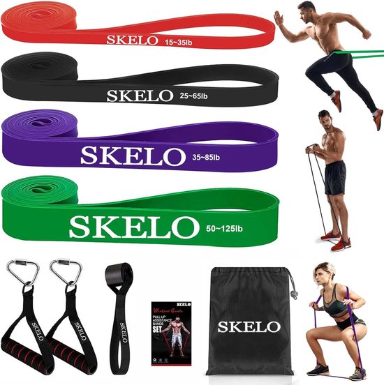 Kwaliteitsvolle 100% natuurlatex weerstandsbanden voor je homegym