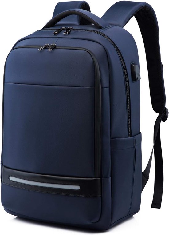 Sac À Dos Ordinateur Antivol Avec Chargement Usb Type-c Étanche