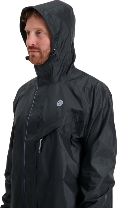 AGU Passat Regenpak Essential Zwart S Dames Heren Waterdicht bol